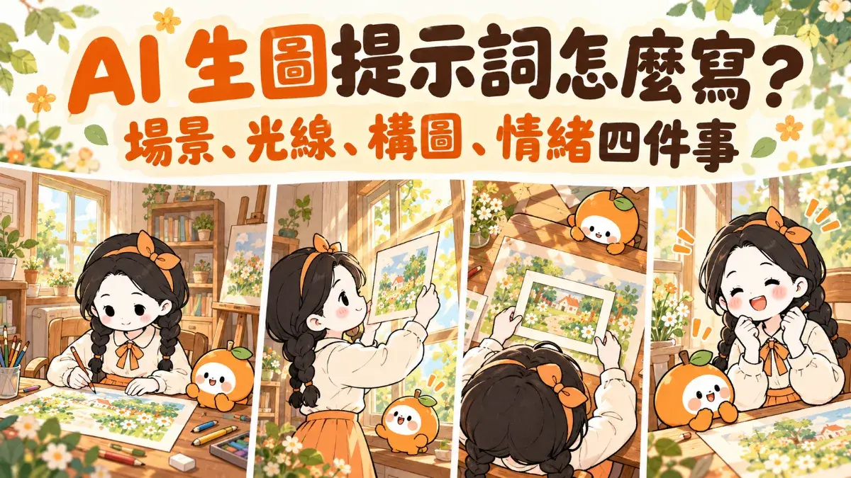 Ai 生圖提示詞四要素
