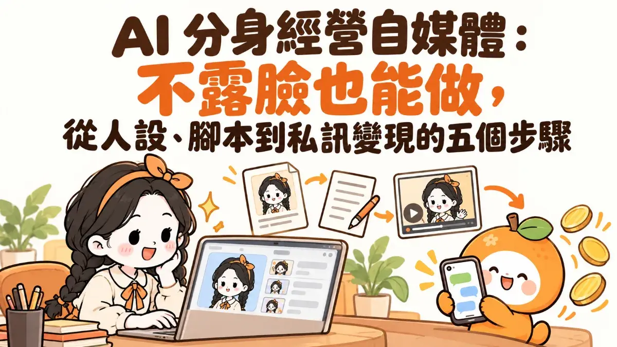 Ai分身自媒體變現五步 Cropped